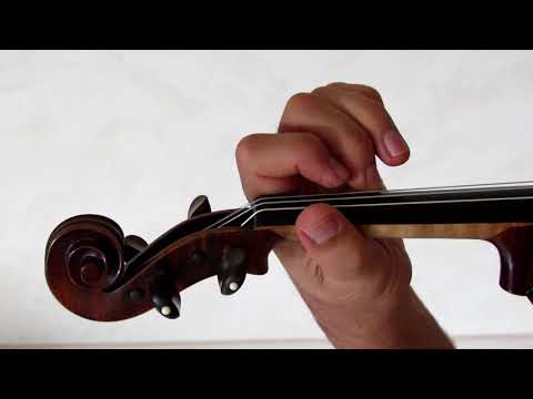Volume 1 lesson 080 / 133 - Patterns 1 and 2 on 4 strings - Learning french Violin
