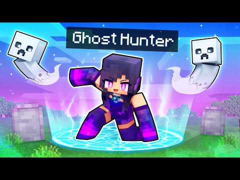Playing Minecraft As A GHOST Hunter!
