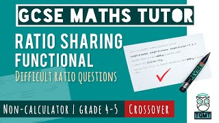 Functional Ratios for Paper 1 Non Calculator | Crossover GCSE Maths 14th May 2026 | REVISE9
