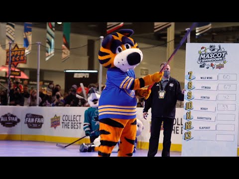2022 All-Star Mascot Hardest Shot Contest