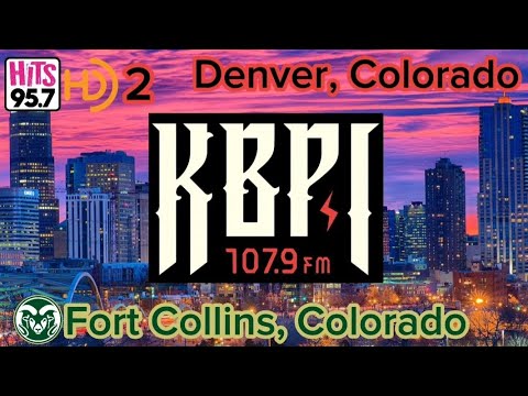KBPI 107.9 Fort Collins, Colorado + KDHT 95.7 HD2 - K300CP 107.9 Denver, Colorado