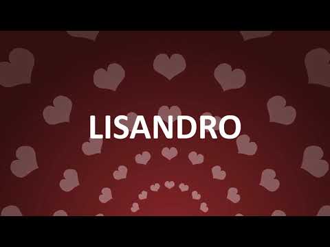 HAPPY BIRTHDAY LISANDRO