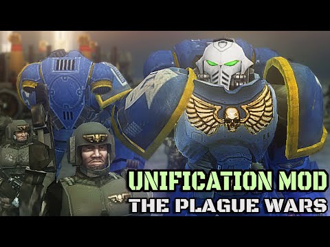 Ultramarines & Guard vs Legion of Nurgle! - Unification Mod, Warhammer 40K: Dawn of War: Soulstorm