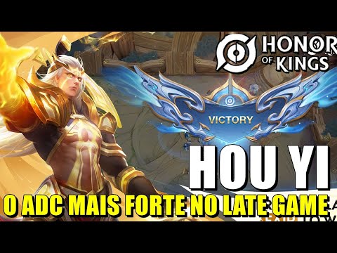 COMO JOGAR DE HOU YI NA RANKED HIGH ELO: GAMEPLAY EXPLICATIVA │HONOR OF KINGS - KING OF GLORY
