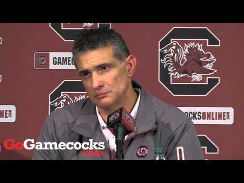 Frank Martin after loss to Florida