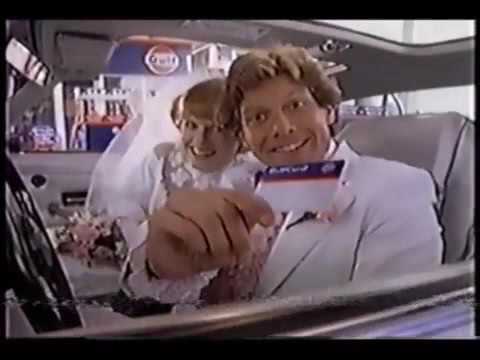 Gulf Gas Station Ad 1985