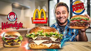 I Tried the CEO Burgers… Here’s the Best One (Mcdonald's vs Burger King vs Wendy's)