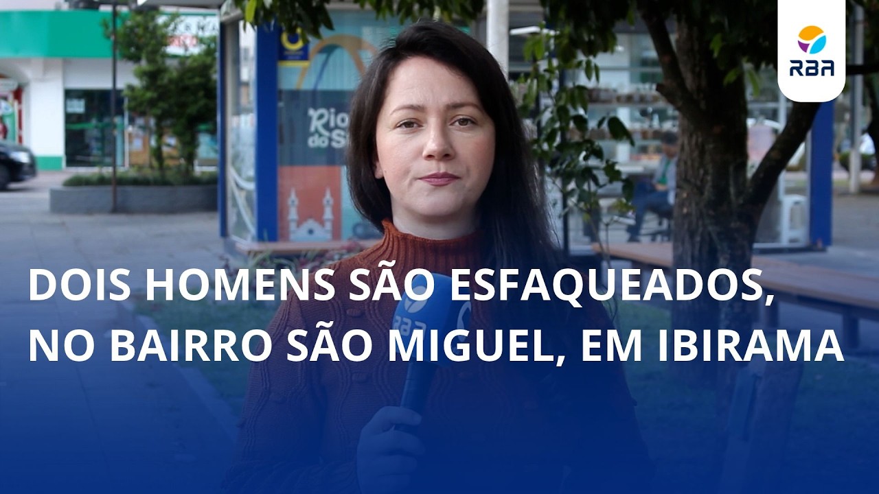Dois homens são esfaqueados, no bairro São Miguel
