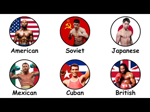 Every Countries Boxing Style Explained in 9 Minutes