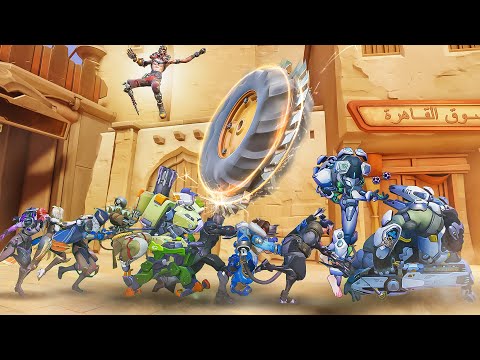 1 BUFFED Top 500 Junkrat VS *10* Bronze Players - Who wins?! (ft. Aquamarine)