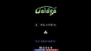 Atari 2600 VCS Champ Games Galaga Demo
