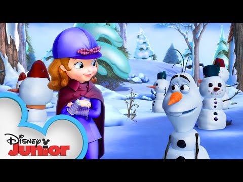 歐拉夫迷路了？| 索菲亞一世｜@迪斯尼少年團 (Olaf's lost?! | Sofia the First | @Disney Junior)