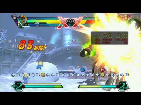 UMvC3 - Zero/Dante/Vergil: Midscreen Corner Carry TOD