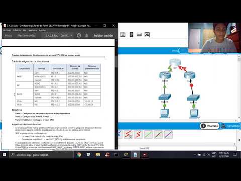 CCNA 4 - 3.4.2.6 Lab - Configuring a Point-to-Point GRE VPN Tunnel - By VeryTutos