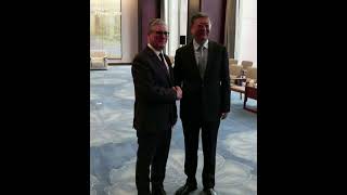 Download lagu Starmer meets with Shanghai's CPC Secretary Chen, who has UK education background mp3