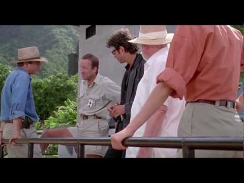 Jurassic Park 1993 - Raptor Feeding Scene HD