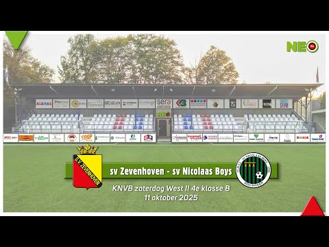 Samenvatting Zevenhoven - Nicolaas Boys 11 oktober 2025
