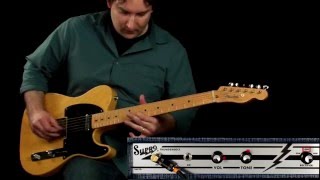 Video thumbnail for Supro S6420+ Thunderbolt PLUS 1x15 Tube Combo Amplifier Tone Report Demo by Andy Martin by Supro