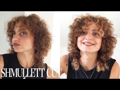 Shag+Mullett=SHMULLETT Haircut on Curly Hair