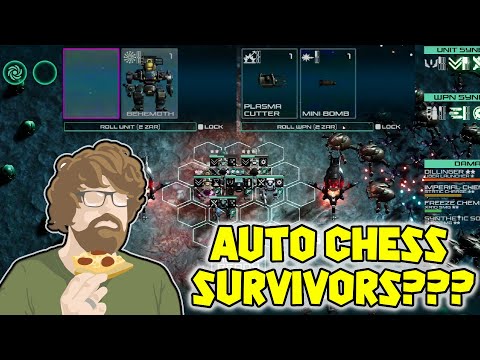 They combined Auto Chess shopping to an arena Swarm Survivor!!! | Battle Grid