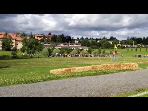 European Open 2013 Disc Golf - 16th Hole Final Part 1/2