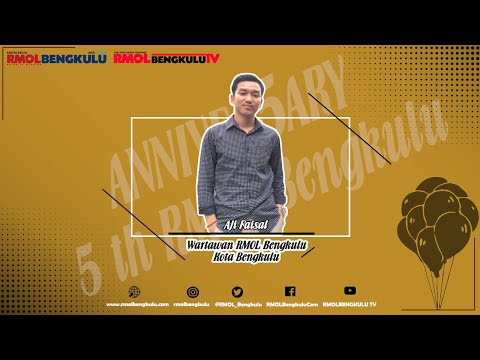Ucapan HUT RMOLBengkulu yang Ke-5 dari Wartawan Kota Bengkulu