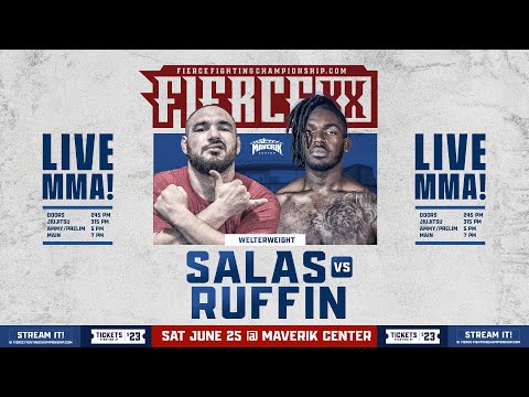 Dominico Salas vs Kristien Ruffin - Fierce Fighting Championship 20