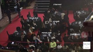 IZ*ONE, STRAYKIZ, (G)-i-DLE, MOMOLAND, THE BOYZ Reaction to BEN Stage Love, ing [4K] 190123