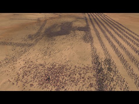 15K ELITE ARCHERS vs 45K PLEBS - Total War ROME 2