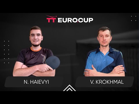 18:50 Nazarii Haievyi - Vitalii Krokhmal 18.06.2024 TT Euro.Cup Ukraine Master. TABLE 3