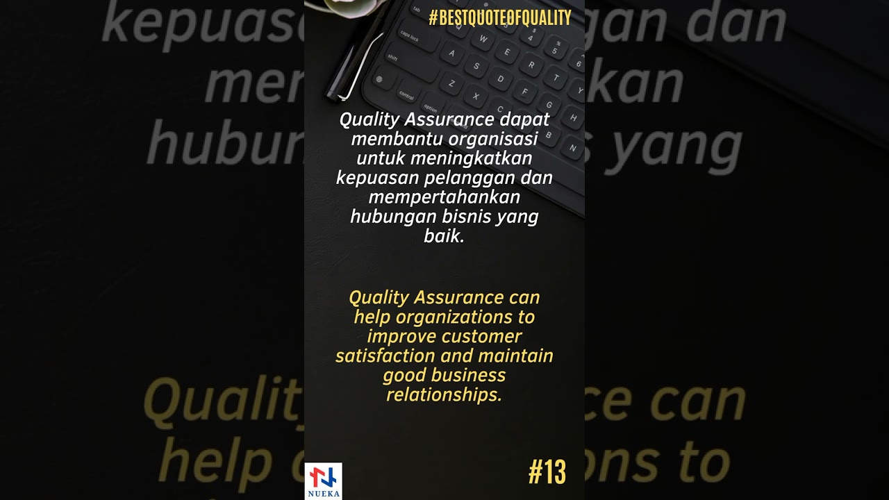 customer #satisfaction with #quality #assurance