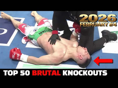 Top 50 MMA & Muay Thai•Boxing Brutal KO集 | February 2026 #4