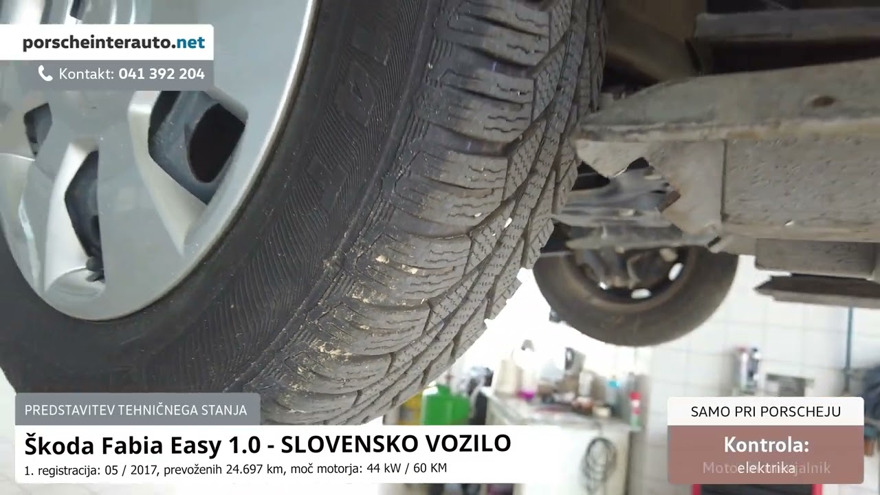 Škoda Fabia Easy 1.0 - SLOVENSKO VOZILO