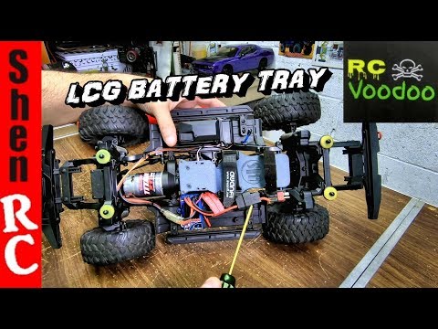 Traxxas TRX4 Low Center Of Gravity Battery tray INSTALL