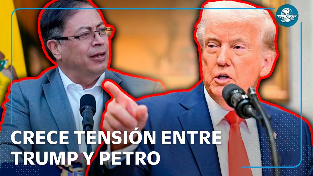Trump busca afectar elecciones en Colombia, afirma Gustavo Petro