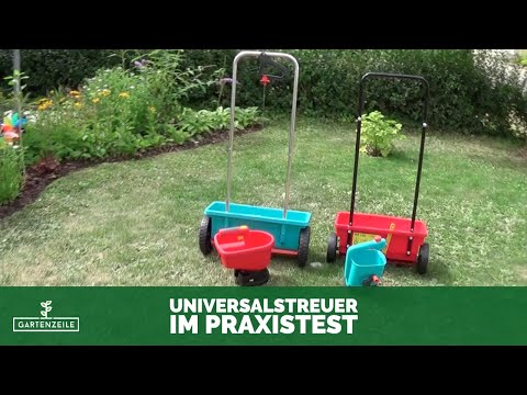 Universalstreuer Test - Der perfekte Streuer für Dünger, Saat, Sand, Split, Streusalz und Co!