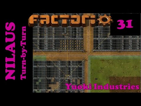 Lets Play Factorio S4E031 - Yuoki Robots and mass power production
