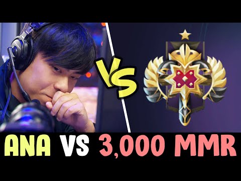 when 2x TI WINNER meets 3,000 MMR — ANA vs Legend Rank