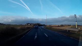 Winter Drive From Kingsbarns To St Andrews Fife Scotland