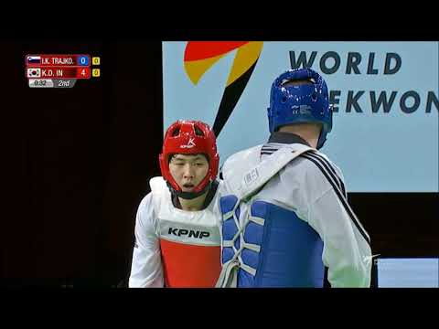 World Taekwondo Grand-Prix Moscow 2018. M +80. Финал. TRAJKOVIC-IN.