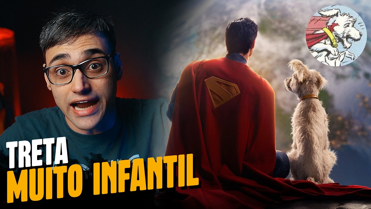 MUITO INFANTIL!? PRECISAMOS FALAR SOBRE O SUPERMAN DCU e KRYPTO