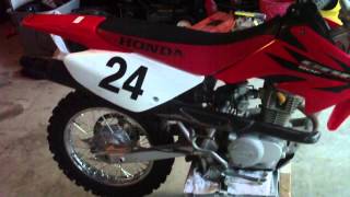 2006 Crf 80f Cold start (without choke) For sale!!! $1200 OBO!!!