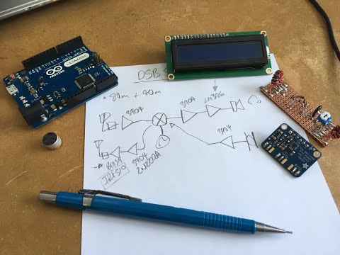 Simple Homebrew DSB-SC 80m 40m Rig