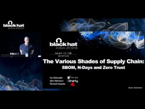 The Various Shades of Supply Chain: SBOM, N-Days and Zero Trust