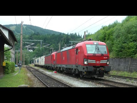DIE SEMMERINGBAHN  - immer wieder beeindruckend - ein Weltkulturerbe -  Juli 2023