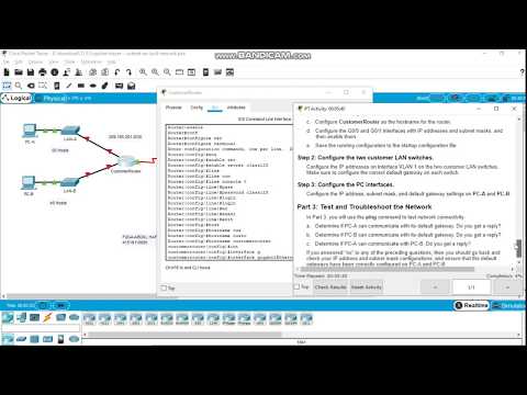 11.5.5 - Packet Tracer - Subnet an IPv4 Network