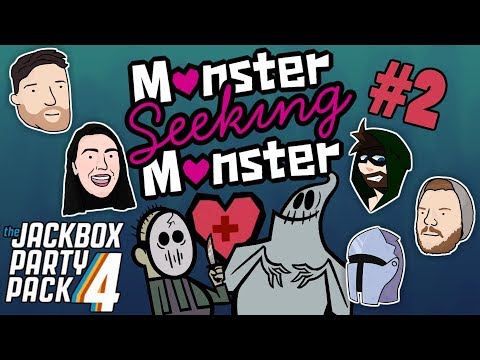 Let's Play Monster Seeking Monster - PART 2 | The Jackbox Party Pack 4 | Graeme Games (w/ Guests)