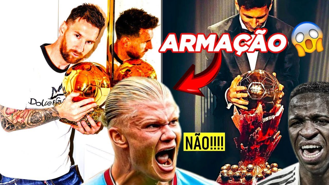 🚨IH! OLHA o REAL MOTIVO que fez MESSI GANHAR a OITAVA BOLA DE OURO em 2023!!! (ADEUS HAALAND E VINI)