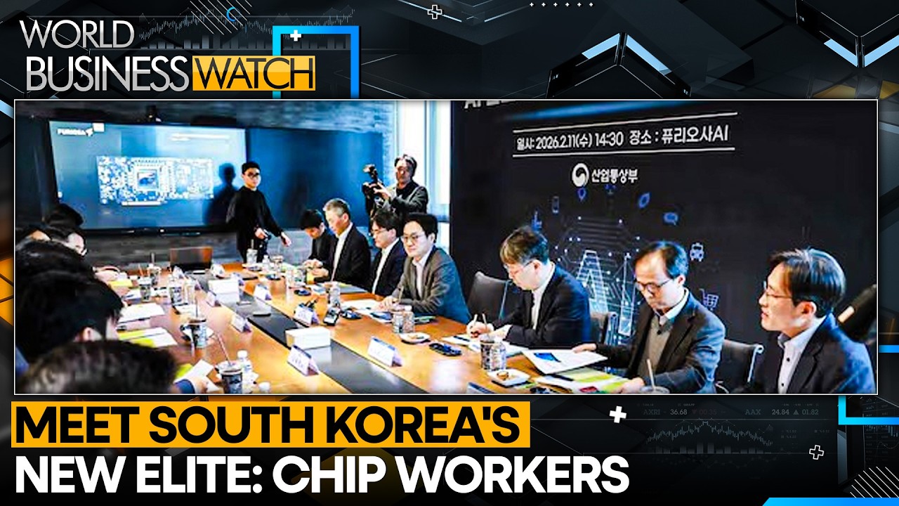 AI Boom Turns Chip Workers Into S. Korea's New Elite | World Business Watch