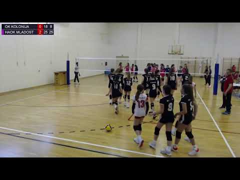 29.4.2022., PH ML. KADETKINJE, GRUPA G, OK KOLONIJA - HAOK MLADOST